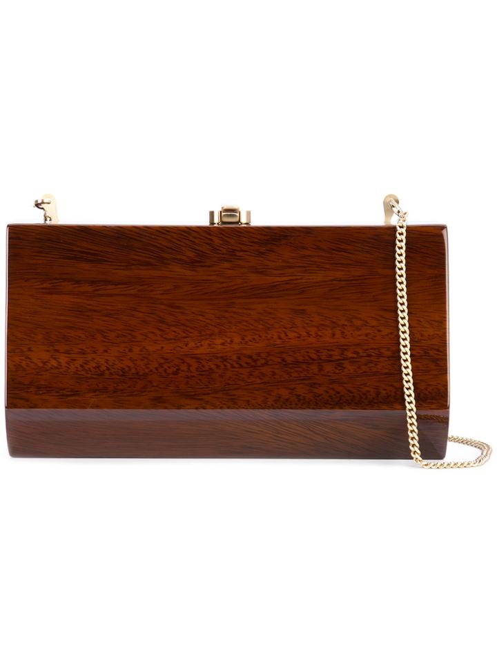 Rocio Adele Clutch - Brown
