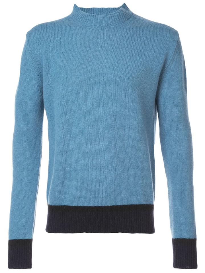 The Gigi Basil Sweater - Blue