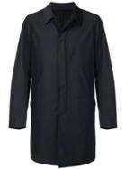 Dell'oglio Single Breasted Overcoat - Blue