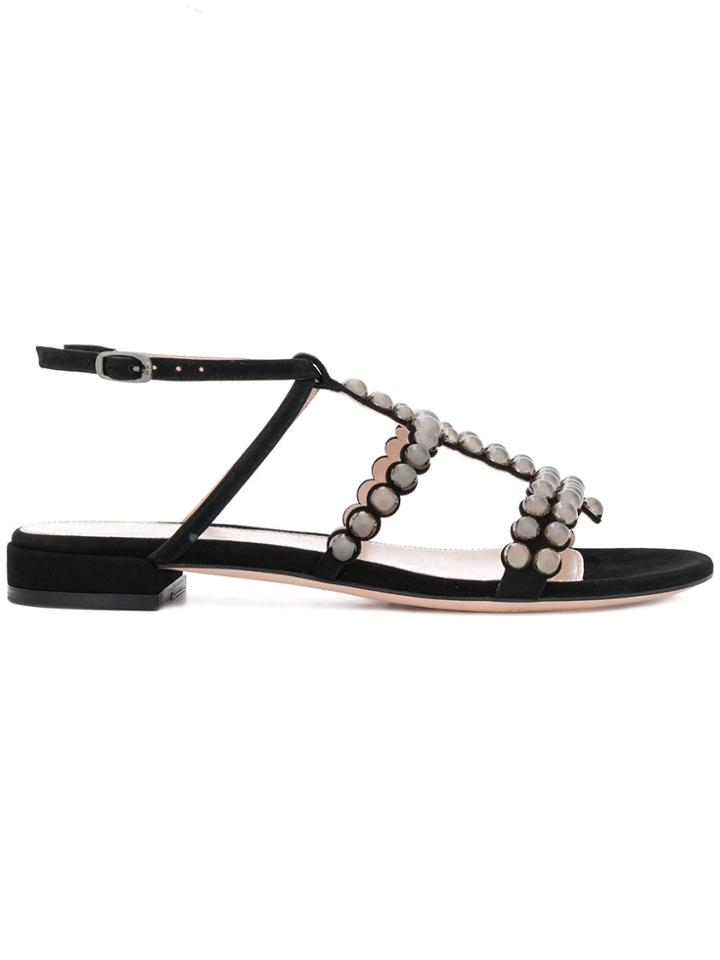 Stuart Weitzman Tini Sandals - Black