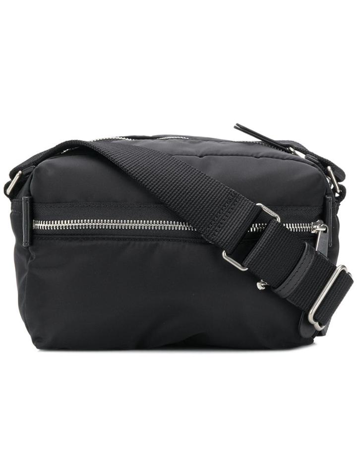 Burberry Ekd Aviator Nylon Belt Bag - Black
