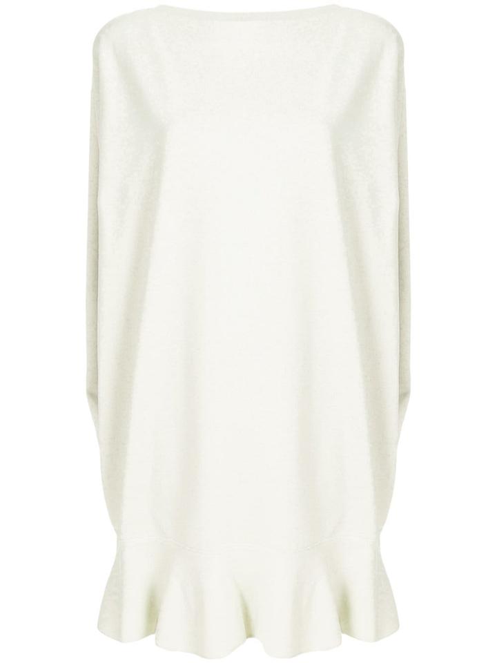 Valentino Cape-style Dress - Neutrals