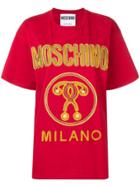 Moschino Embroidered Logo T-shirt
