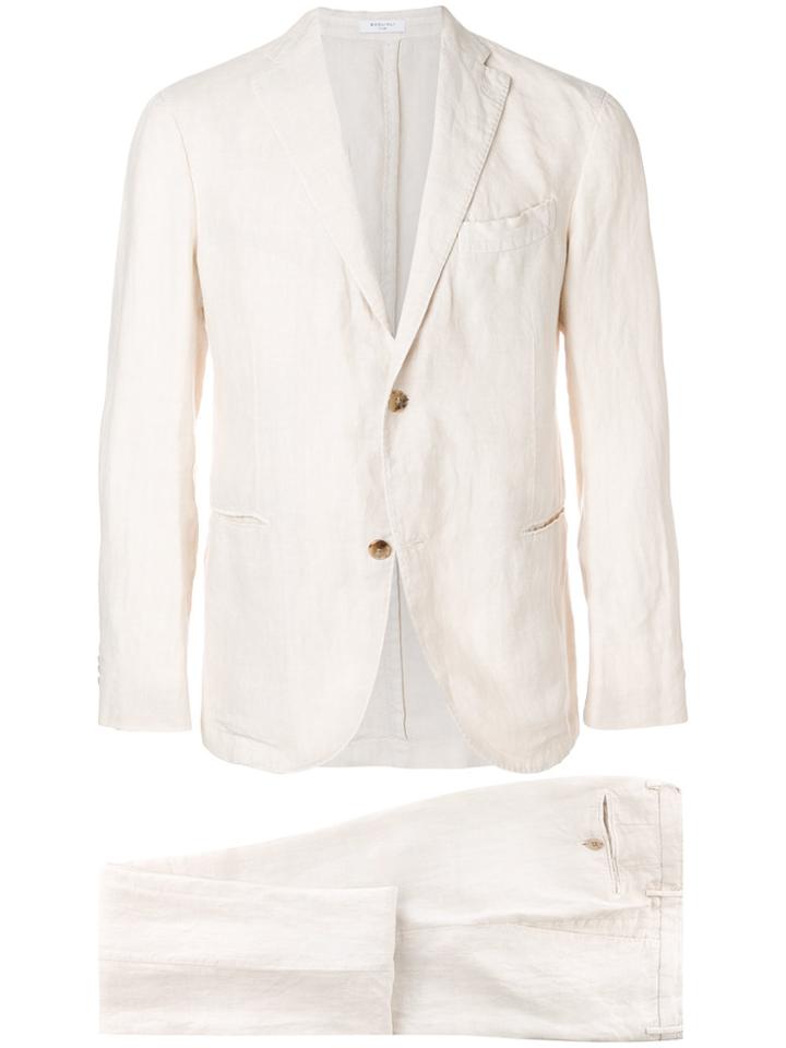 Boglioli Classic Two Piece Suit - Nude & Neutrals