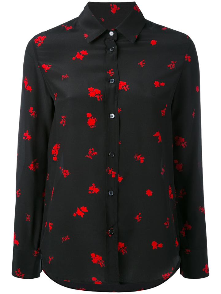 Golden Goose Deluxe Brand Flame Flower Blouse - Black