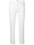 Iro Jula High Rise Flared Jeans - White