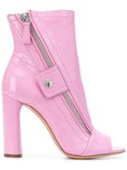 Casadei Selena Boots - Pink