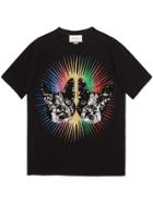 Gucci Extra Large Shirt With Bosco And Orso - Black