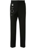 Wooyoungmi Ring Detail Trousers - Black