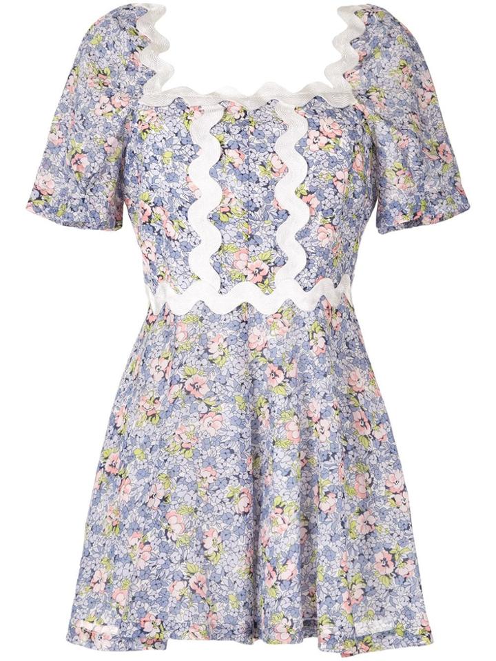 Alice Mccall Lady Floral Print Playsuit - Multicolour
