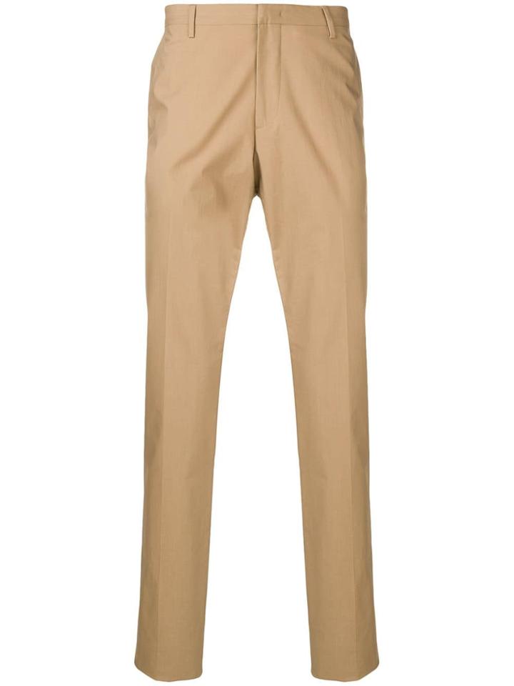 Paul Smith Camel Wool Trousers - Neutrals