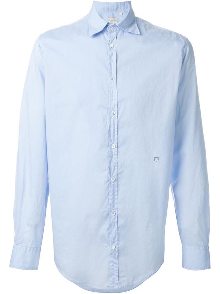 Massimo Alba Cutaway Collar Shirt