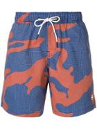 G-star Raw Research Printed Swim Shorts - Blue
