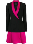 Pinko Colour Block Blazer Dress - Black