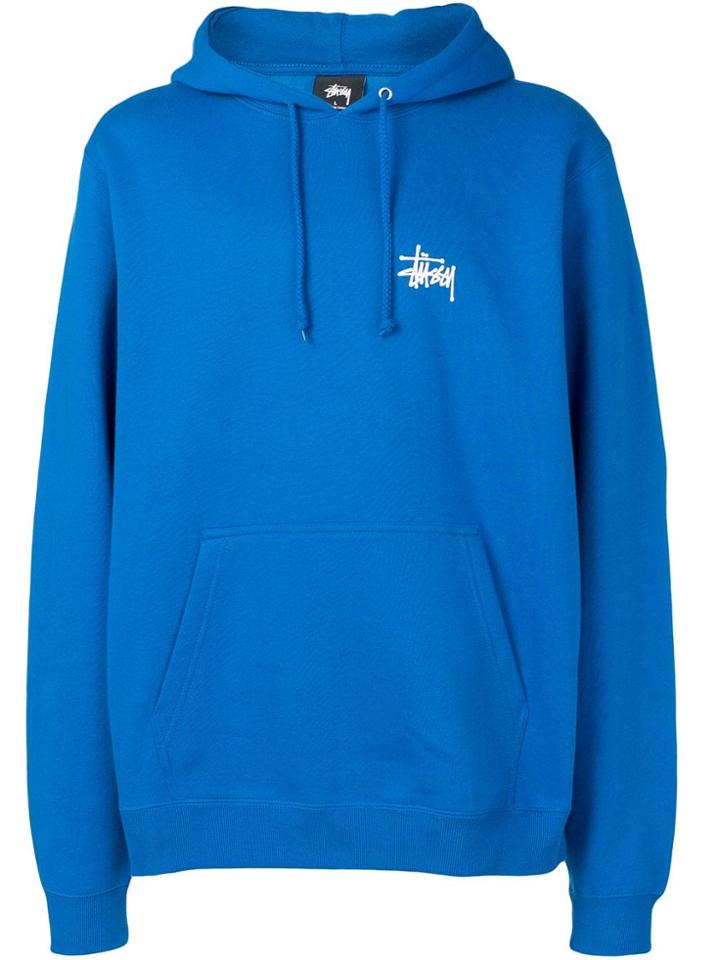 Stussy Logo Hoodie - Blue