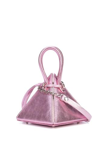 Nita Suri Pyramid Mini Bag - Pink
