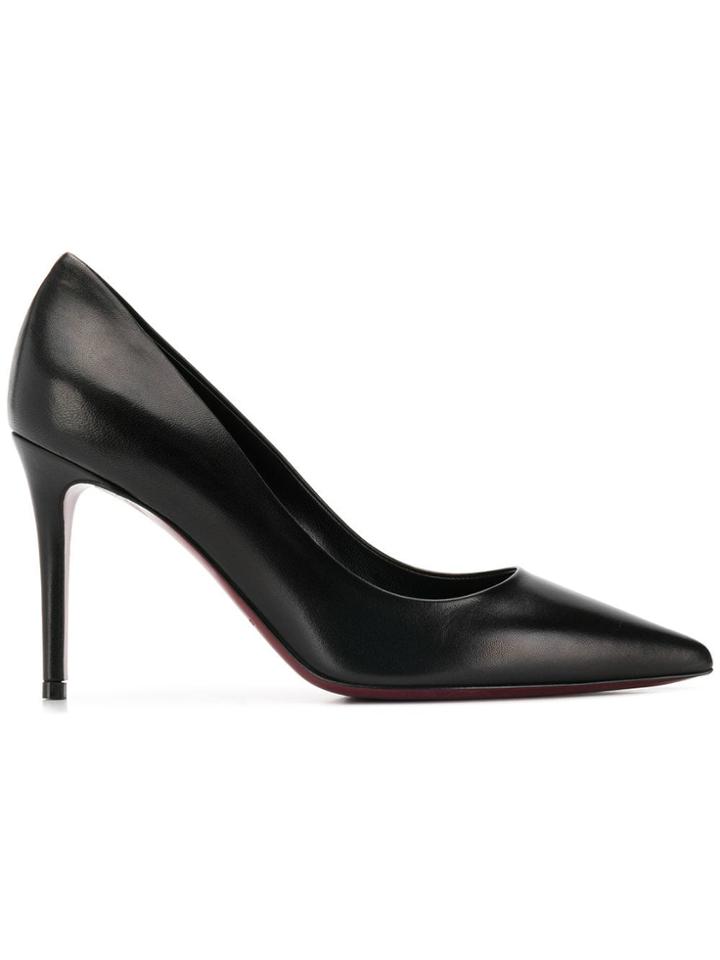 Deimille Classic Pointed Pumps - Black