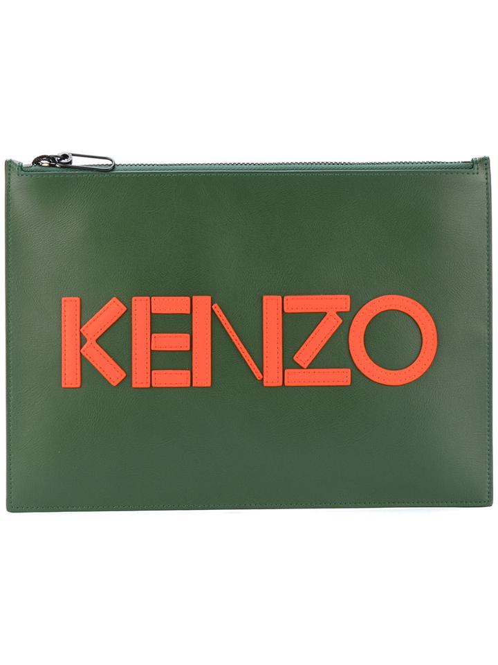Kenzo Kenzo Paris Clutch - Green