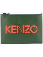 Kenzo Kenzo Paris Clutch - Green
