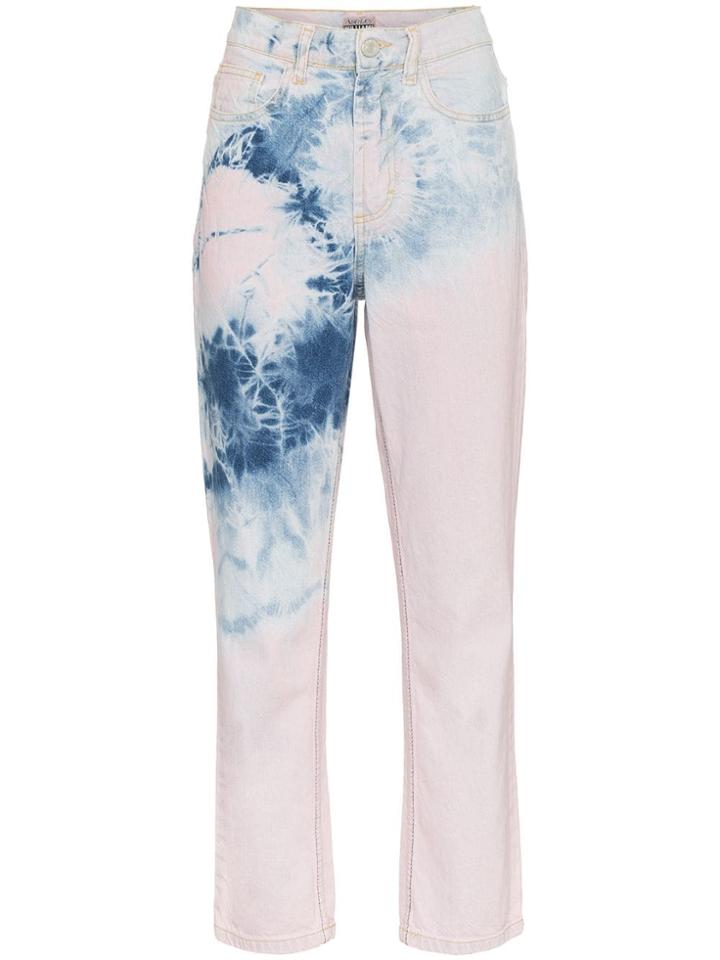 Ashley Williams High-waisted Tye Dye Jeans - Blue