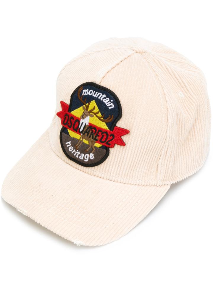 Dsquared2 Mountain Heritage Baseball Cap - Brown