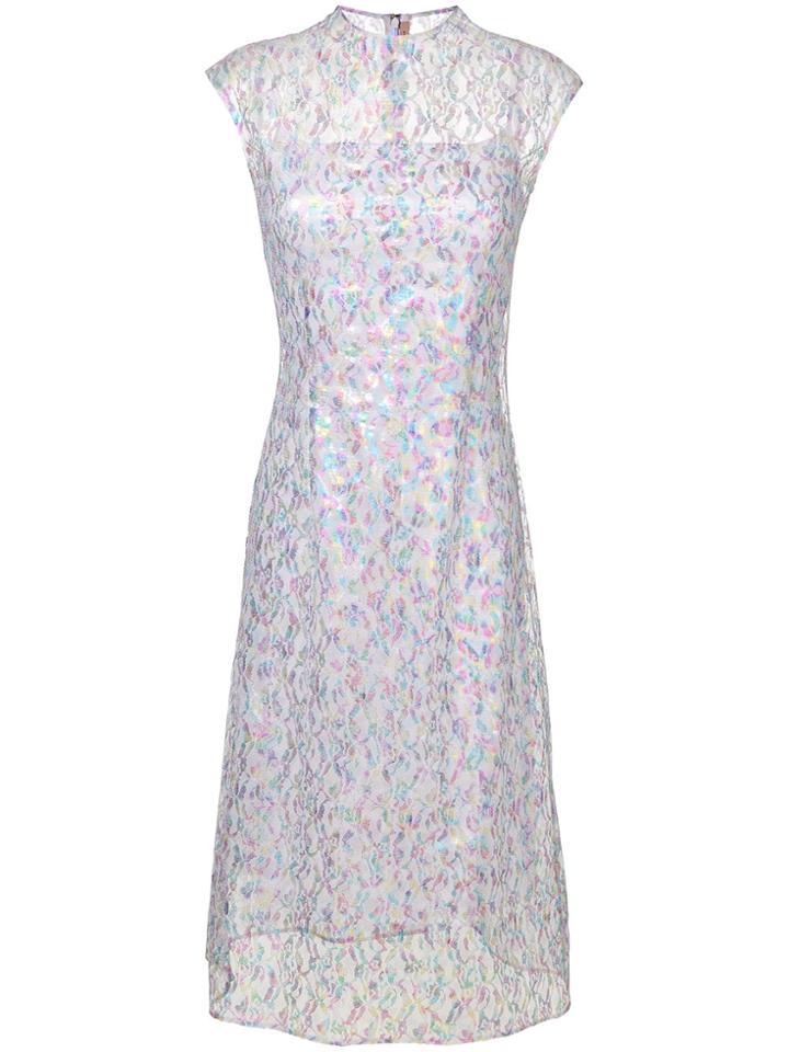 Christopher Kane Fairy Liquid Lace Dress - Multicolour