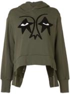 Haculla Stareyez Print Hoodie - Green