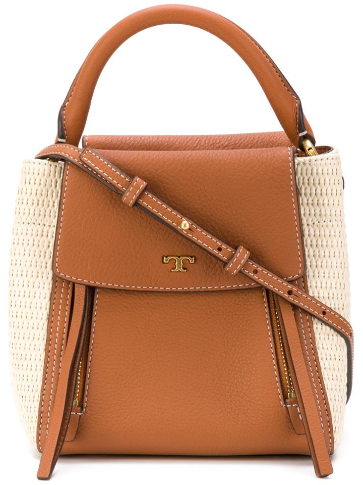 Tory Burch Half-moon Cross-body Bag - Nude & Neutrals
