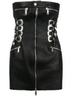 Dsquared2 Buckle And Zip Tube Dress - Black