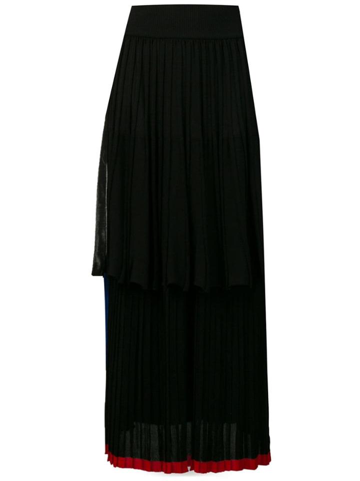 Sonia Rykiel Layered Maxi Skirt - Black