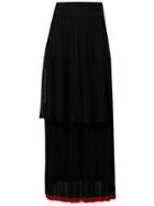Sonia Rykiel Layered Maxi Skirt - Black