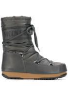 Moon Boot Lace-up Snow Boots - Grey