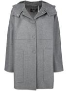 Rochas Oversized Coat - Grey