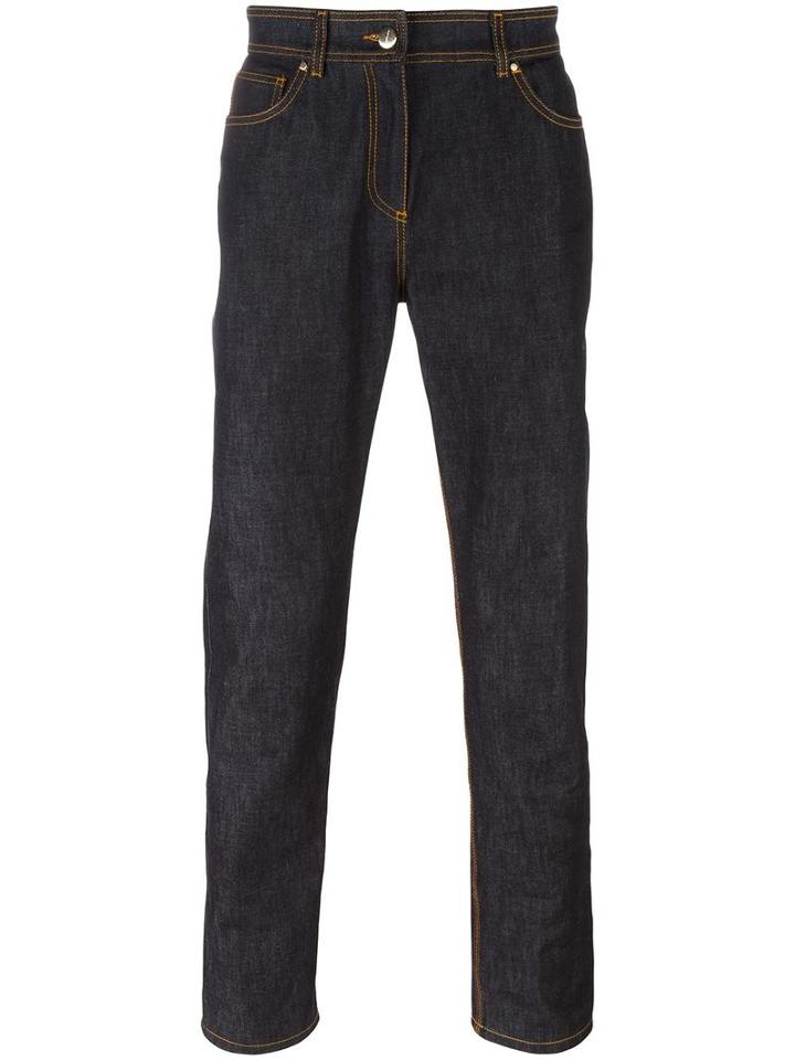 Carven - Skinny Jeans - Women - Cotton - 36, Blue, Cotton