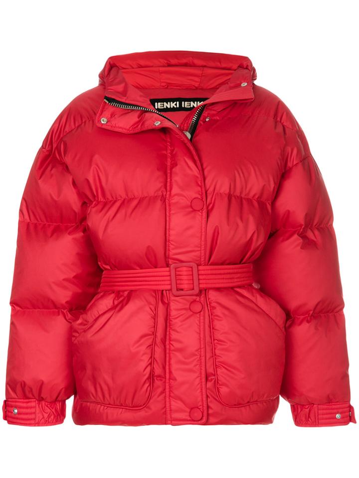 Ienki Ienki Oversized Puffer Jacket - Red