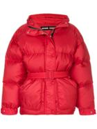 Ienki Ienki Oversized Puffer Jacket - Red