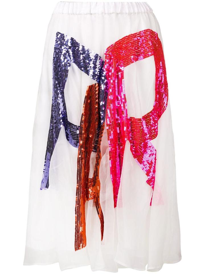 P.a.r.o.s.h. Gambit Skirt - White