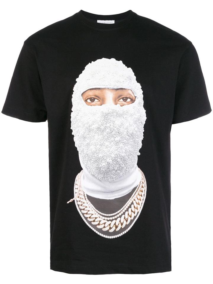 Ih Nom Uh Nit Gold Face T-shirt - Black