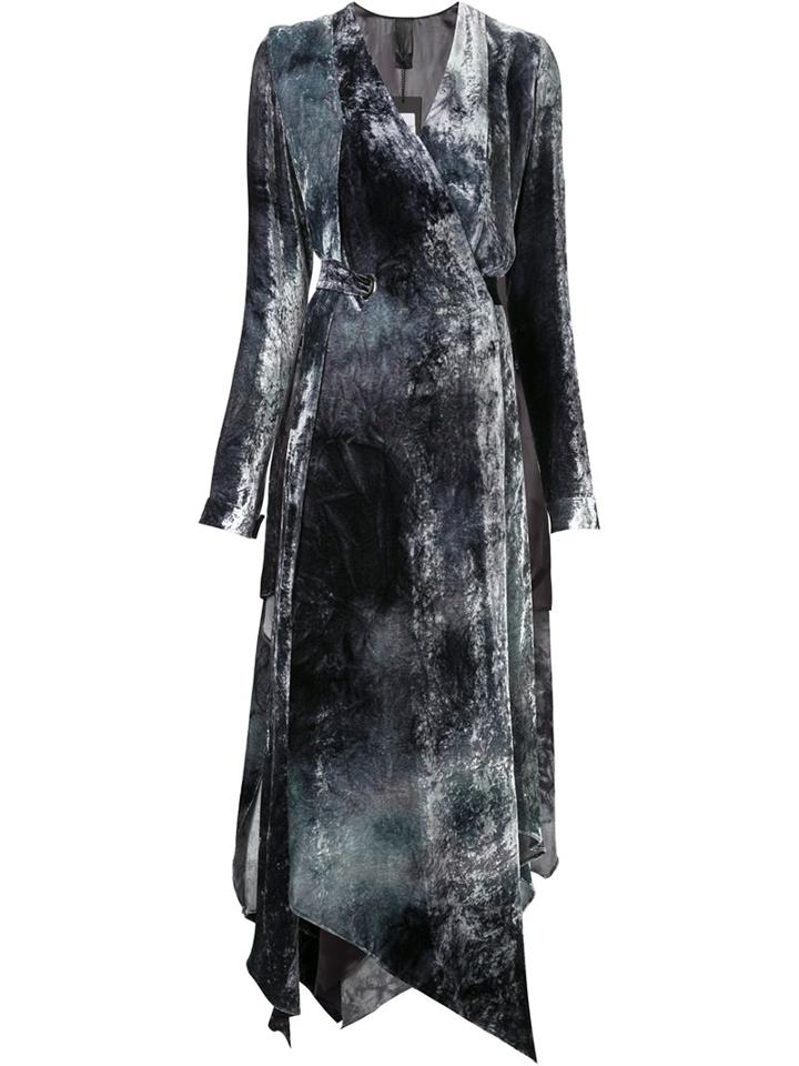 Y / Project Velvet Wrap Dress