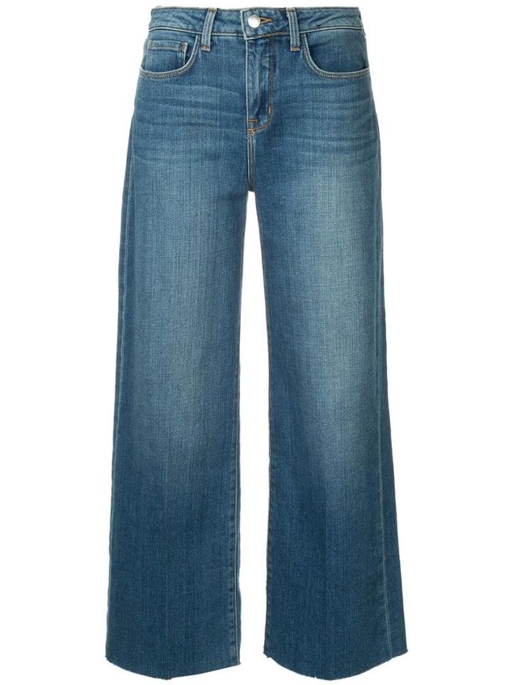 L'agence Wide-leg Jeans - Blue