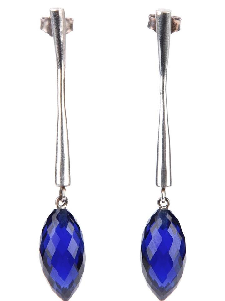 Wouters & Hendrix Drop Earrings, Women's, Metallic, Sterling Silver