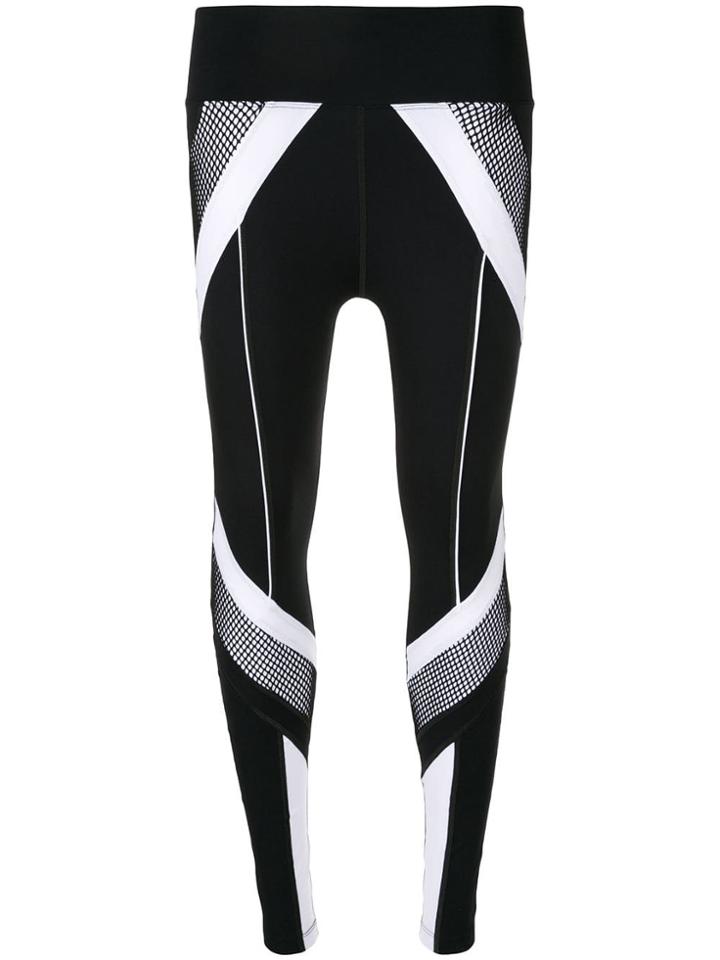 Moeva Madison Mesh-panelled Leggings - Black