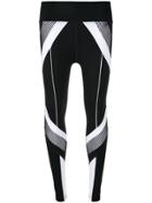 Moeva Madison Mesh-panelled Leggings - Black