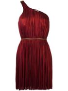 Maria Lucia Hohan 'caipirinna' Dress, Women's, Size: 38, Red, Silk/nylon/spandex/elastane