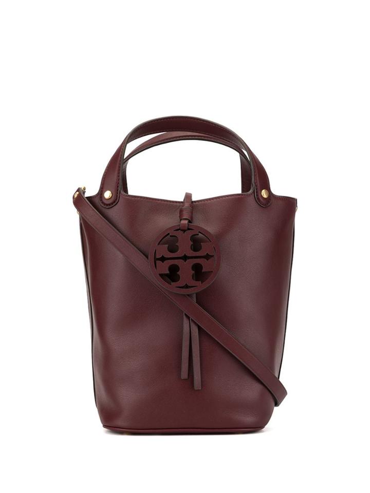 Tory Burch Miller Bucket Bag - Red