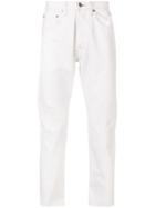 Haikure Distressed Jeans - White