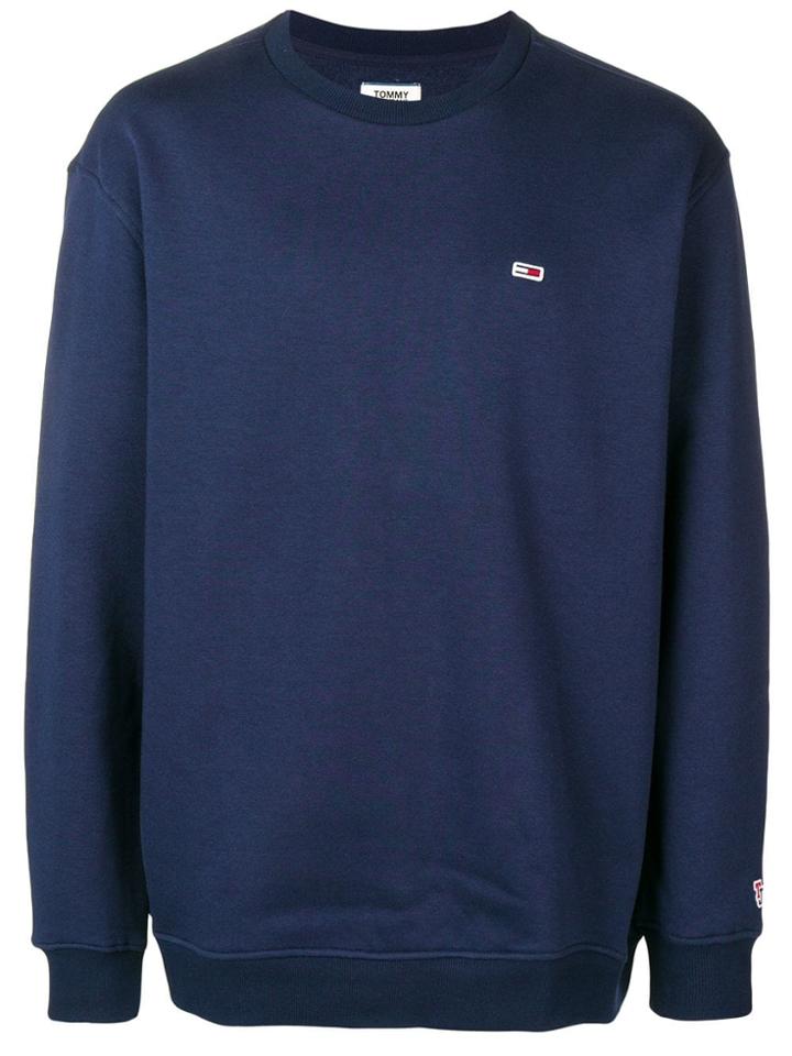 Tommy Jeans Classics Crew Neck Sweatshirt - Blue