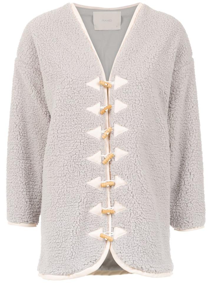 Framed Cozy Coat - Grey