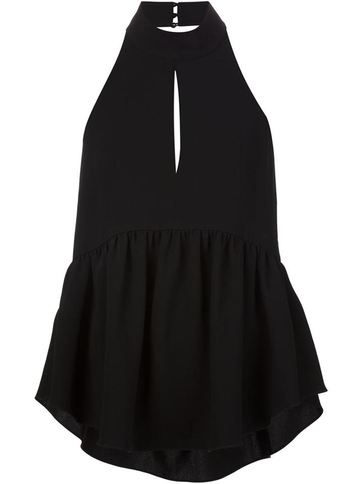 Elizabeth And James Flared Backless Tank