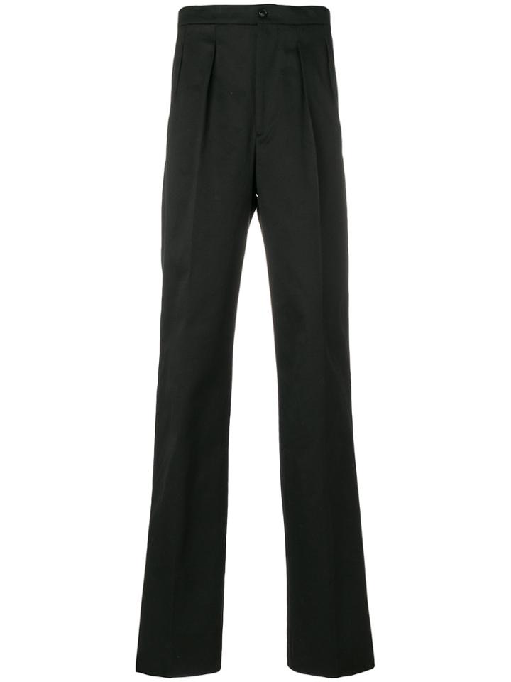 Raf Simons Straight-leg Tailored Trousers - Black